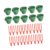 Strawberry Propagation Cups Plant Growing Tray Plant Germination Trays Nursery Trays Forks for Greenhouse Indoor, L