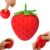 Strawberry Squishy, Realistic Strawberry Ball Relieve Stress and Anxiety, Party Favor Slow Rise Pressure Release Toy (Strawberry)
