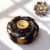 Stress Relief Metal Fidget Spinner for Adults, EDC Fidget Spinner with Open Armor Design & Smooth Spin. Cool Office Desk Toy for Focus, a Premium Fidget Toy for Teens & Adults. (Silver Gold)