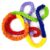 Stretch Bands – Rainbow Color Exercise Bands for Kids Teamwork, Outdoor Play & Group Activities | Physical Education Equipment (9.8 ft)..