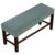 Stretch Upholstered Bench Cover Flexible Bench Cover for Dining Room Removable and Washable Seat Protector for Living Room Bedroom Green S