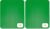 Strictly Briks Building Brick Baseplate for Building Toy Projects, Large Toy Building Sets – Compatible with Major Block Brands – 15 x 10.5 in, Green (Pack of 2)