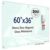 STRMAC Magnetic Glass Dry Erase Board – 60” x 36” Whiteboard White Writing Board Nano-Coated Tempered Glass Marker for Wall Office School and Home