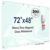 STRMAC Magnetic Glass Dry Erase Board – 72” x 48” Whiteboard White Writing Board Nano-Coated Tempered Glass Marker for Wall Office School and Home