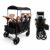 Stroller Wagon 4 Seater for Kids with Canopy and Dual Handles