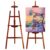 Stuelloaf Adjustable Walnut Pine Wooden Painting Easel, Art Easel Stand