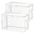 Stuffed Toy Storage Box – Plush Animal Organizer Chest, 2 Pieces, Home Use