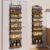 STURDIFLOW 8-Tier Over The Door Pantry Organizer | Spice Rack Wall Mount with No-Shake Design, Adjustable Baskets | Hanging Seasoning Shelves, Storage Organization for Kitchen Cabinet & Closet