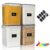 stusgo 5.2L (175oz) 4-Pack Airtight Food Storage Containers with Organization Kit – BPA-Free Plastic Canisters for Flour, Sugar, Rice & Baking Supplies, Includes Lids, Measuring Cups & Labels, Black