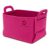 Stylrtop Felt Storage Bin, Collapsible Felt Basket with Handles for Shelves, Closet, Desk, Laundry, Toys, Car – Home Office Decor Organizer (Small, Magenta Pink)