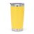 SUBLIFY 20oz Stainless Steel Insulated Tumbler for Hot and Cold Drinks with Lid and Straw (1, Yellow)