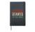 Success Starts In The Mind Motivational Positivity Quote Hardcover Journal, Black