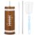 Suclain 20 oz Diamond Glitter Stainless Steel Tumbler with Lids Bling Cup Straws Brush Bling Rhinestone Football Design Water Bottle for Women Cheerleaders Sports Team Party Gift(Football)
