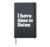Suicide Awareness, I Have Time To Listen Hardcover Journal, Black