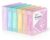 SUIN 2-Inch 3-Ring Binders with 2 Interior Pockets, Heavy Duty Clear View Presentation Binder Holds 425 Sheets Letter Size, Office School Home,6 Pack (Brushed Pastel)