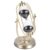 SuLiao 60 Minutes Hourglass Sand Timer, 360° Rotating Black Sand Clock, Metal Sand Watch 60 Min for Home Office Desk Decorative