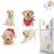 Sulunmo 4PCS 2D Acrylic DIY Diamond Art Fridge Magnet Kit – Labrador Retrie