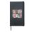 Summer Book Girl Reading Lover Girls Womens Hardcover Journal, Black