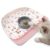 Summer Palm Tree Feeding Mat, Tropical Pink Coconut Trees Plaid Border Waterproof Foldable Pet Cat Dog Food Mat Placemats for Cats Dogs Water Bowl 17.7×11.8in