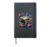 Summer Reading 2025 Adventure Begins At Your Library Flowers Hardcover Journal, Black
