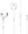 Sundix Wired Headphones Earbuds (Built-in Microphone & Volume Control) Noise Canceling Isolating Headphones for iPhone 14/13/12/11/SE/X/XR/XS/8/7-1Pack