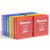 SUNEE 3 Ring Binders 1 Inch 12 Pack Classic Assortment, Clear View Binders Bulk Three Ring PVC-Free (Fit 8.5×11 Inches) for School or Office Business Supplies