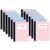 SUNEE Composition Notebooks – Wide Ruled Paper, 12 Pack Composition Book, 9 3/4″ x 7 1/2″, 80 Sheets/160 Pages, Assorted Colors, School & Office Supplies