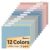 SUNEE Hanging File Folders, 12 Pack Letter Size Hanging File Folders with 1/5-cut Tabs, Stay Organized for Your Home and Office Bulk File, Documents and Paper, 12 Pastel Colors
