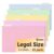 SUNEE Hanging File Folders Legal Size, 25 Pack File Folders 1/5-Cut Tabs, Macaron Colors, Stay Organized for Your Home and Office Bulk File and Documents