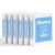 SUNEE Mini 3 Ring Binder 1 Inch 6 Pack, Clear View Binders Small 1″ Round Rings Three Ring PVC-Free Non-Stick (Fit 5.5×8.5 Inches, A5) for School or Office Supplies, White