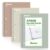 SUNEE Spiral Notebooks, 3 Pack, 1-Subject, College Ruled Paper, 8″ x 10-1/2″, 70 Sheets per Notebook, Assorted Aesthetic Colors Spiral Notebooks for School