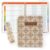 SUNEE Teacher Planner 2026-2027 Academic Year, 8 Periods Lesson Plan Book Jul 2026 – Jun 2027, 8.5″x11″ Weekly Monthly Organizers Horizontal Layout with, Bookmark, Flexible PVC Cover, Retro Floral