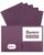 SUNEE Two Pocket Folders, 25 Pack File Folders with Business Card Slot, Textured Paper, Fit Letter Size Paper, Paper File Folder for School Office Home Business, Burgundy