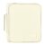 SUNEE Zippered Binder Bag with Handle, 2-Inch 3-Ring O-Ring, 500-Sheet Capacity, Includes Zip Pocket, 5-Tab Expanding File Folder, Multi-Pocket Organizer Binder for Middle School, Soft Beige
