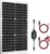 SUNER POWER 12V Solar Panel Kit 30W, Waterproof 30 Watt Solar Panel + Ultra-Smart 10A MPPT Charge Controller, Solar Battery Trickle Charger Maintainer for Boat Car RV Motorcycle Marine Automotive