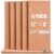 SUNGIFT 17 x 8 Inch Cork Bulletin Board 6 Pack, 1/2″ Thick for Office/Home