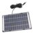 SUNGOOYUE 6W 12V Solar Panel for Outdoor Camera, Polycrystalline Silicon