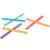 SUNGOOYUE Colored Craft Sticks 300 Pack, 4.5 X 0.4 Wood