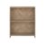 SUNHUAGTN Herringbone Oak Tone 2-Shelf Open Bookcase, Compact Storage Rack, 22lbs Per Tier Lightweight Display Shelf For Dorm, Bedroom & Small Apartment Books Decor Organization