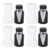 Sunisfa Wedding Bubble Bottles Bride Groom Bubble Bottle Groom Wand 26PCS Mini Party Bottles with Bride and Shape for Wedding Anniversary Engagement
