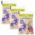 Sun Joe 3 Pack Silica Play Sand for Sandbox, Sensory Table & Garden Spaces, Ultra Fine, 20 Lbs – Natural Craft Accessory for Molding, Digging & Sculpting – Ideal for Indoor and Outdoor Use