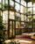 Sunlit Greenhouse Library 1500 Piece Jigsaw Wooden Puzzles for Adults