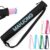 Sunnymove 35 Inch Long Mahjong Mat Bag Cute Double Strapped Polyester Drawstring Mahjong Holder Lightweight Waterproof Outdoor Carrying Bag for Board Game Travel Storage Mat Not Included(Black)