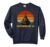 Sunset & Battleship USS California BB-44 Veterans Day Sailor Comfort Colors Adult Sweatshirt