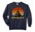 Sunset & Battleship USS Maryland BB-46 Veterans Day Sailor Comfort Colors Adult Sweatshirt