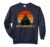 Sunset & Battleship USS North Carolina BB-55 Veterans Sailor Comfort Colors Adult Sweatshirt