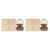 Sunset Compact Matte Bronzer – Medium Dark by Delilah for Women – 0.39 oz Bronzer – Pack of 2