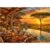 Sunset Savanna Lodge Jigsaw Puzzles for Adults 1000 Pieces