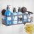SUNTECH Suction Cup Shower Caddy, Rust Resistant Bathroom Storage Organizer