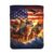 SUNZHI Bald Eagle Winter Mountain Lake Book Sleeves Zipper 11.8X9In